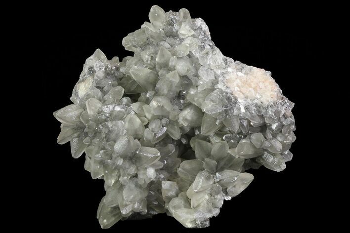Calcite Crystal Cluster with Pyrite - Morocco #69532